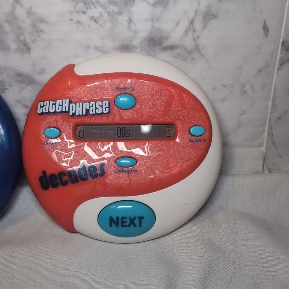 2x Hasbro Catch Phrase Handheld Electronic Game & Decades Tested WORKS